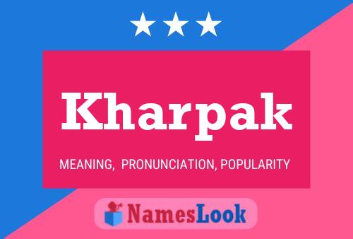 Kharpak Name Poster