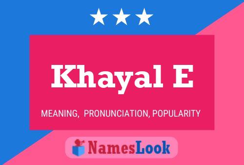 Khayal E Name Poster