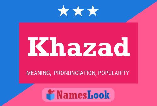 Khazad Name Poster