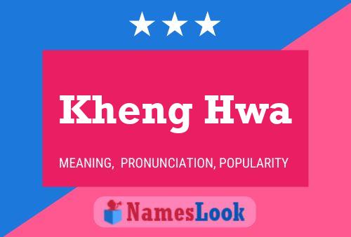 Kheng Hwa Name Poster