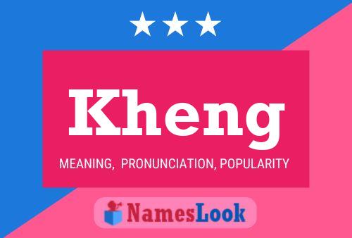 Kheng Name Poster