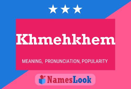 Khmehkhem Name Poster