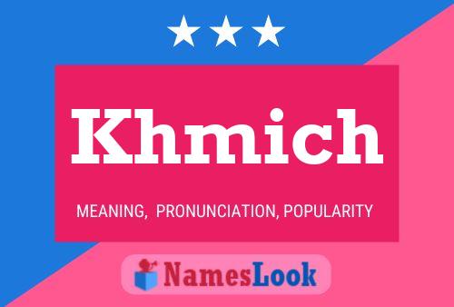 Khmich Name Poster