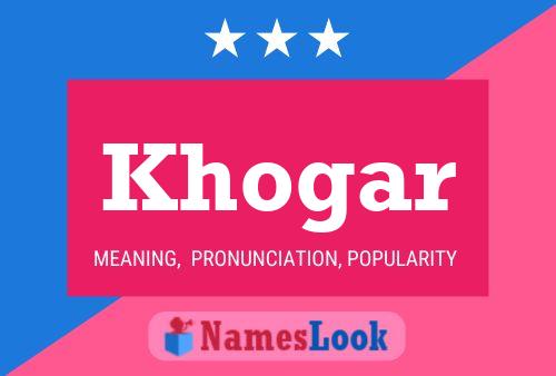 Khogar Name Poster