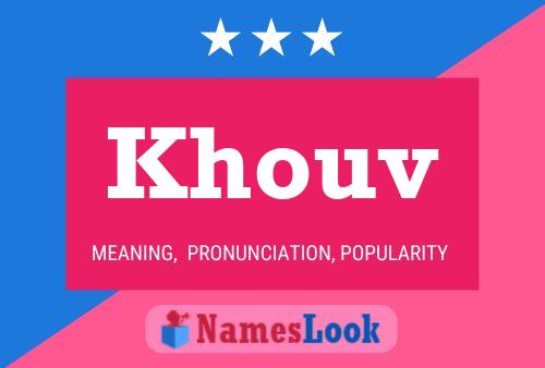 Khouv Name Poster