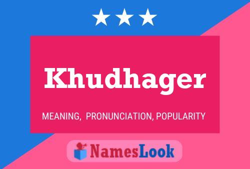 Khudhager Name Poster