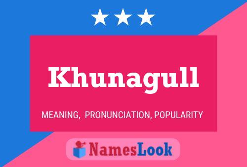 Khunagull Name Poster