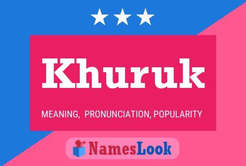 Khuruk Name Poster