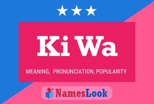 Ki Wa Name Poster