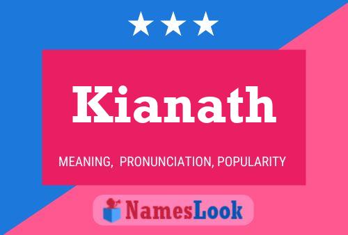 Kianath Name Poster