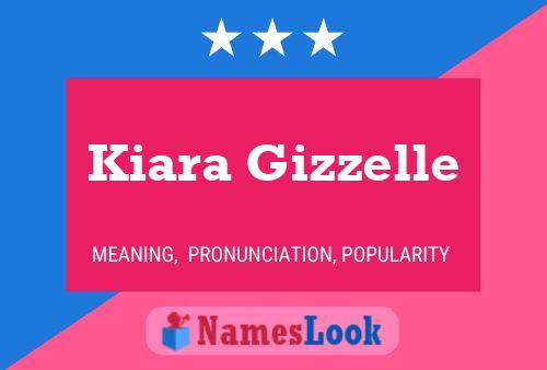 Kiara Gizzelle Name Poster