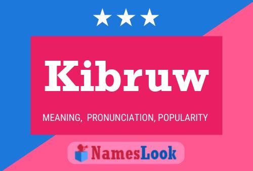 Kibruw Name Poster