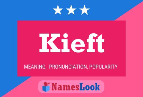 Kieft Name Poster