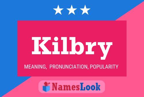 Kilbry Name Poster