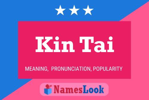 Kin Tai Name Poster