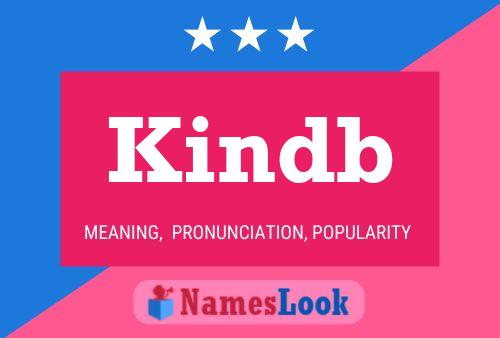 Kindb Name Poster