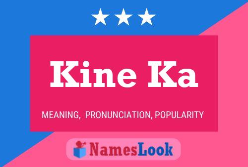 Kine Ka Name Poster