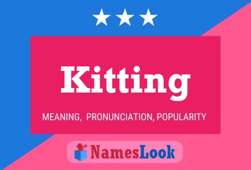 Kitting Name Poster