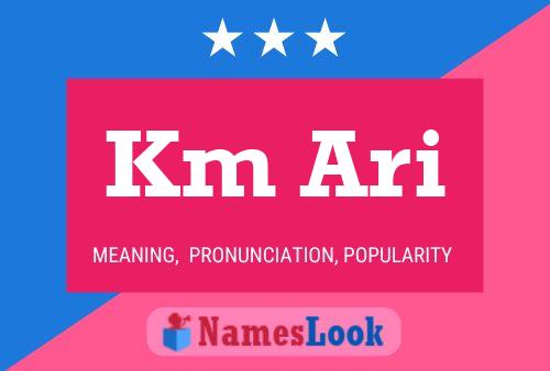 Km Ari Name Poster