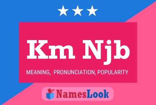 Km Njb Name Poster