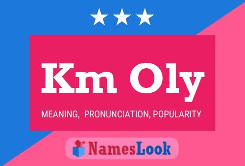 Km Oly Name Poster