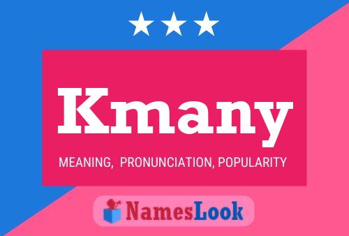 Kmany Name Poster