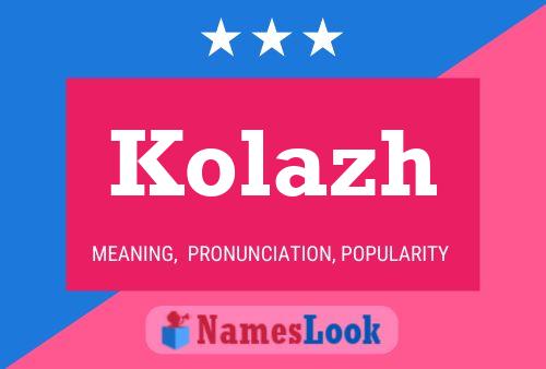 Kolazh Name Poster