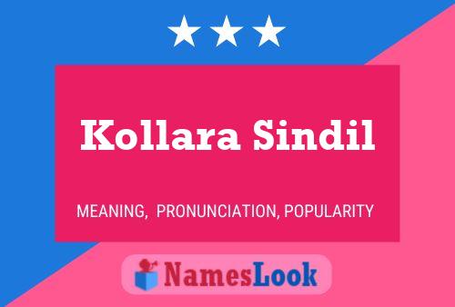 Kollara Sindil Name Poster