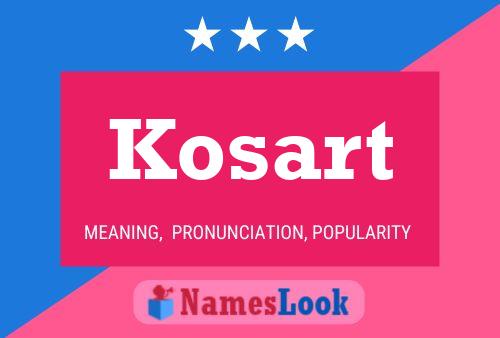 Kosart Name Poster