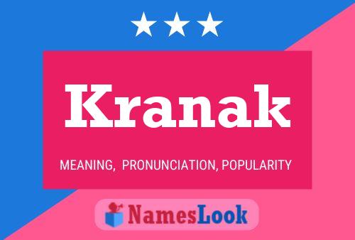 Kranak Name Poster