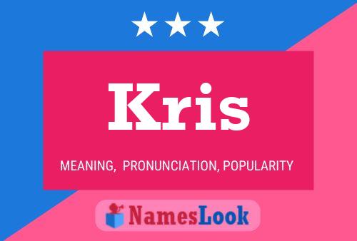 Kris Name Poster