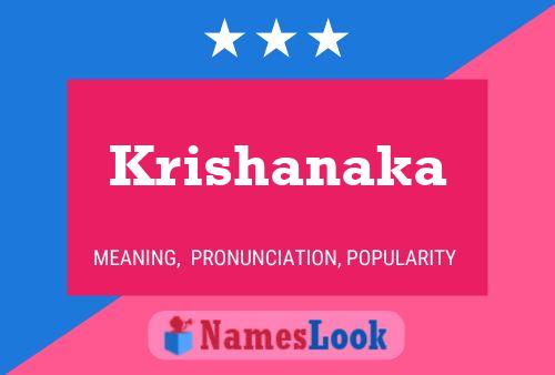 Krishanaka Name Poster