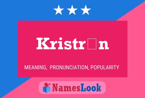 Kristrún Name Poster