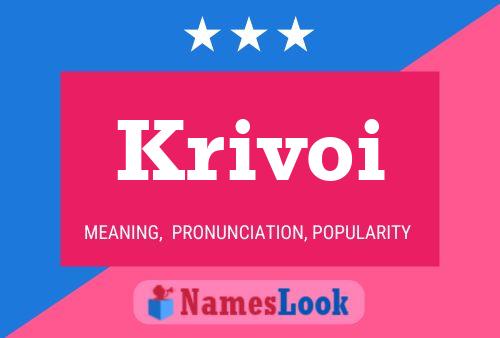 Krivoi Name Poster