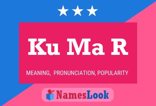 Ku Ma R Name Poster