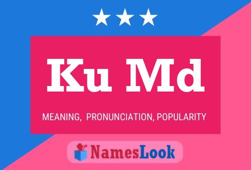 Ku Md Name Poster