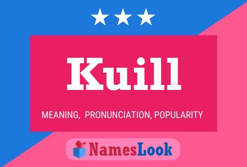 Kuill Name Poster