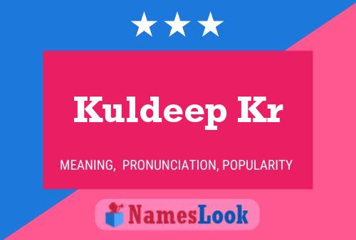 Kuldeep Kr Name Poster