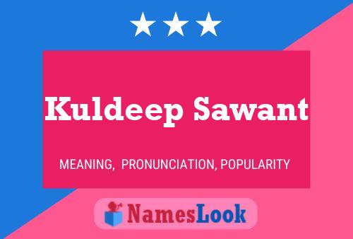 Kuldeep Sawant Name Poster