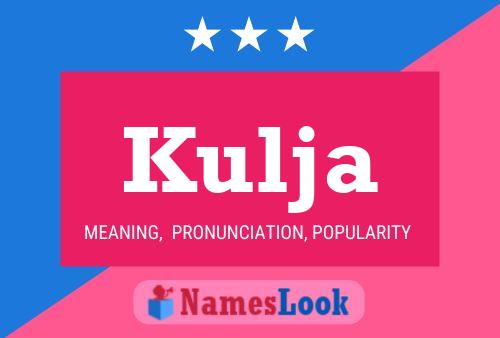 Kulja Name Poster