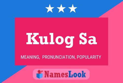 Kulog Sa Name Poster