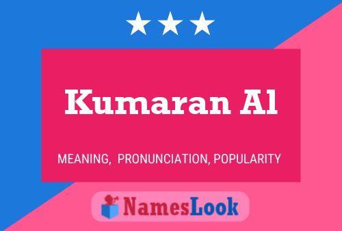 Kumaran Al Name Poster