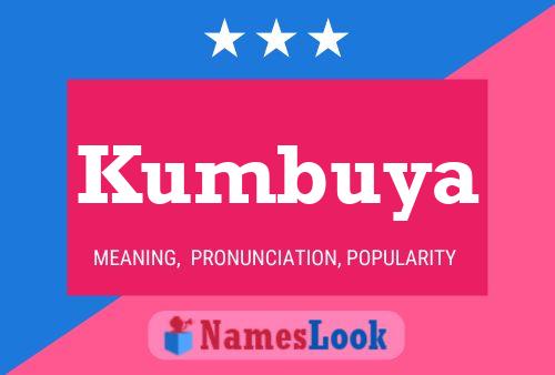 Kumbuya Name Poster