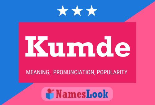 Kumde Name Poster