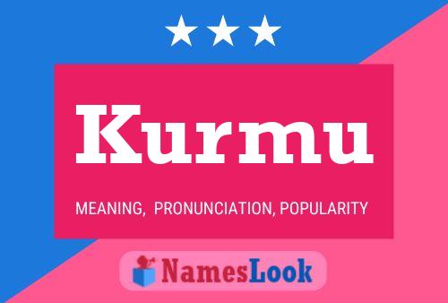 Kurmu Name Poster