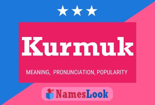 Kurmuk Name Poster