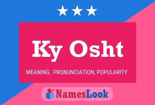 Ky Osht Name Poster