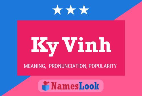 Ky Vinh Name Poster