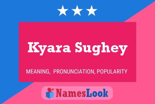 Kyara Sughey Name Poster