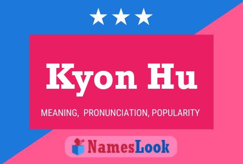 Kyon Hu Name Poster